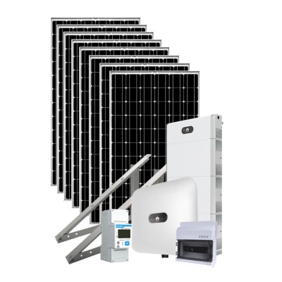 Kit Fotovoltaico 3.0kW Híbrido c/ Bateria imagem