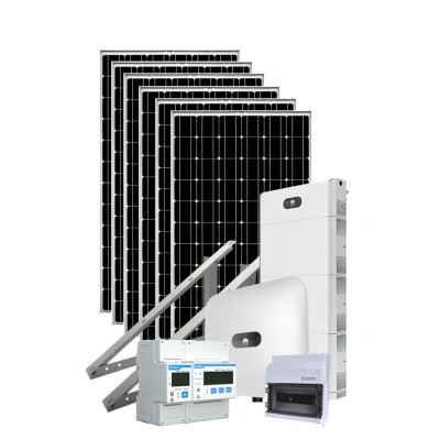 Kit Fotovoltaico 3 300 W  c/ Bateria Trifásico