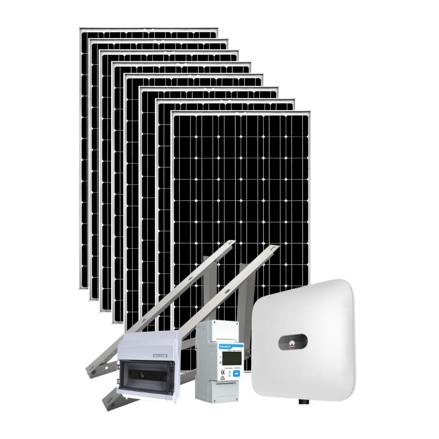 Kit Fotovoltaico 4 400 W Monofásico Híbrido