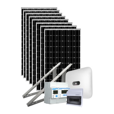 Kit Fotovoltaico 4 400 W Trifásico Híbrido