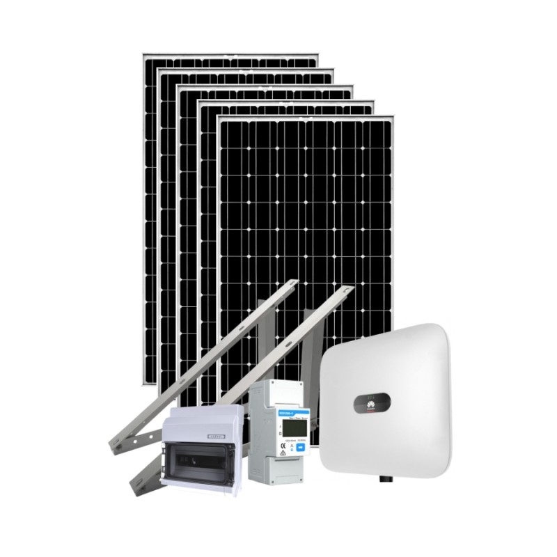 Kit Fotovoltaico 2 500W Monofásico Híbrido imagem